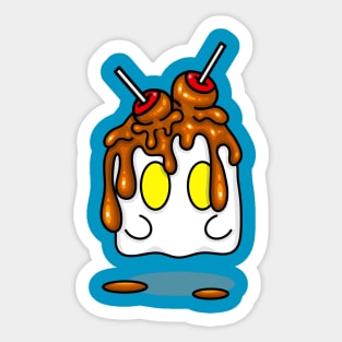 Spooky Sweet: Caramel Apple Sticker